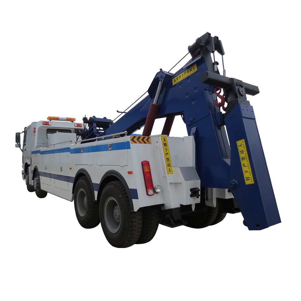 Demolitore rotatore Shacman 12 ruote da 30 tonnellate