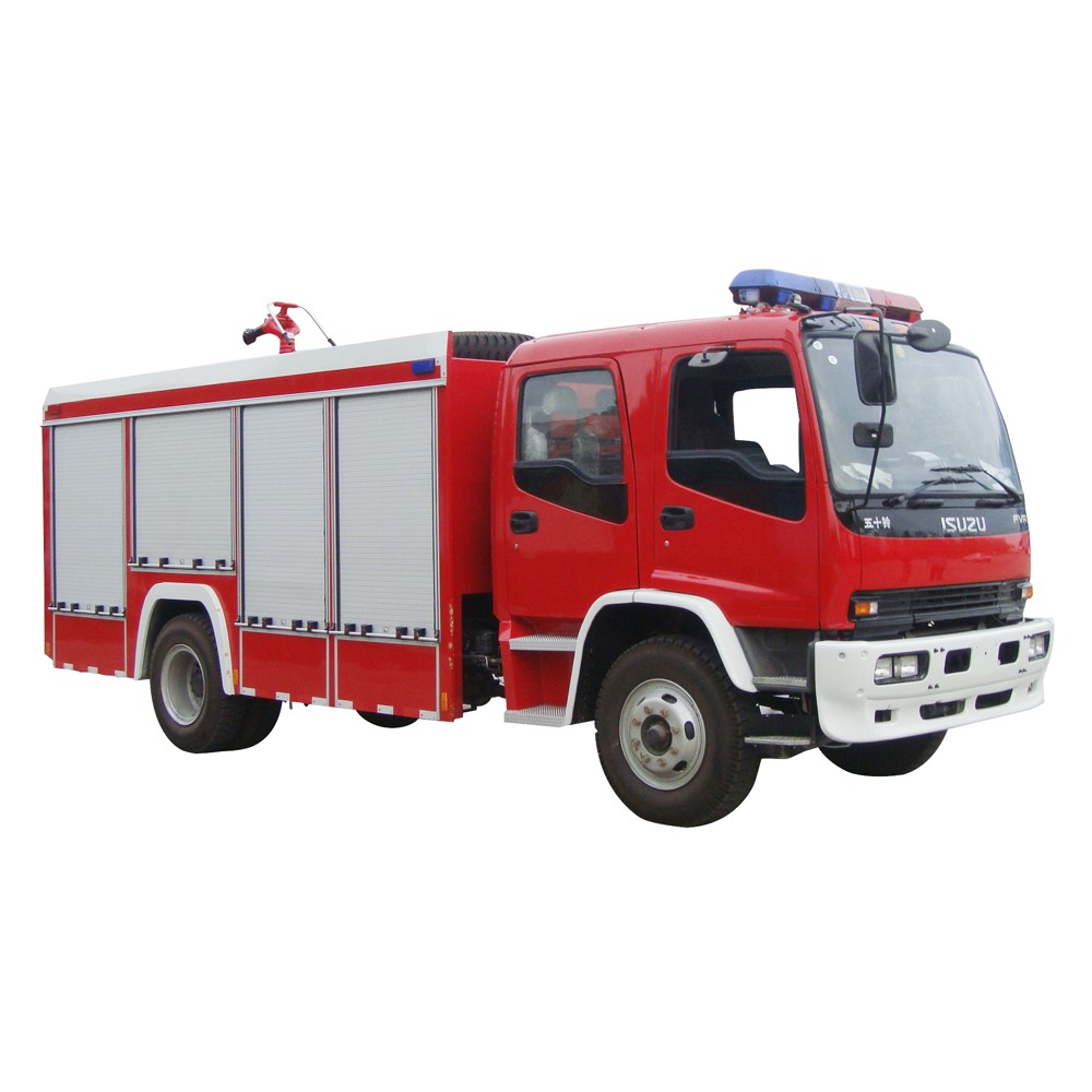 Camion dei pompieri dell'aeroporto a 6 ruote