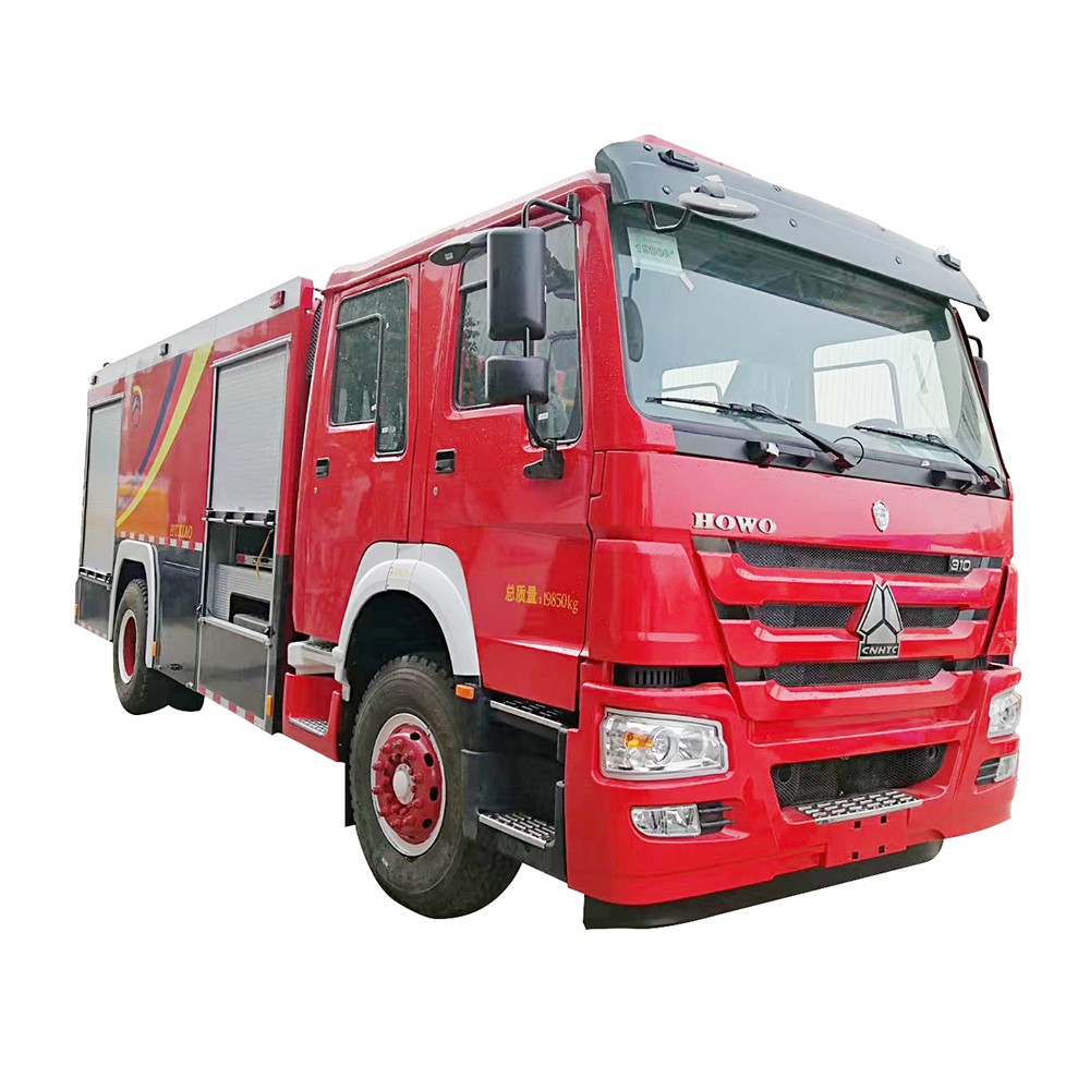 Howo Camion dei pompieri con serbatoio dell'acqua da 10000 litri